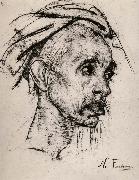 Head portrait of old man